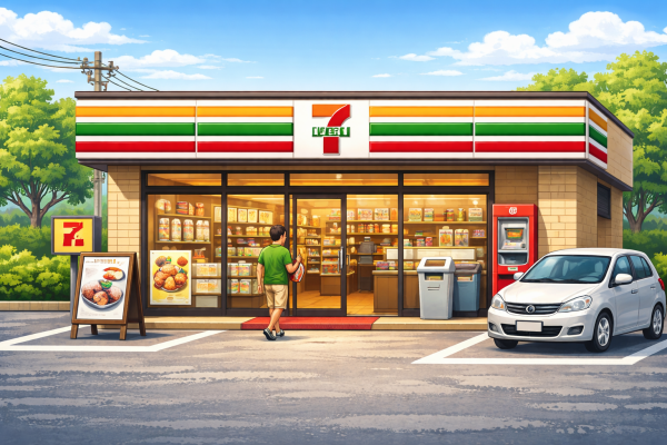 【徒歩5分】コンビニ